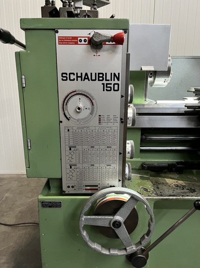 Schaublin 150 - 8